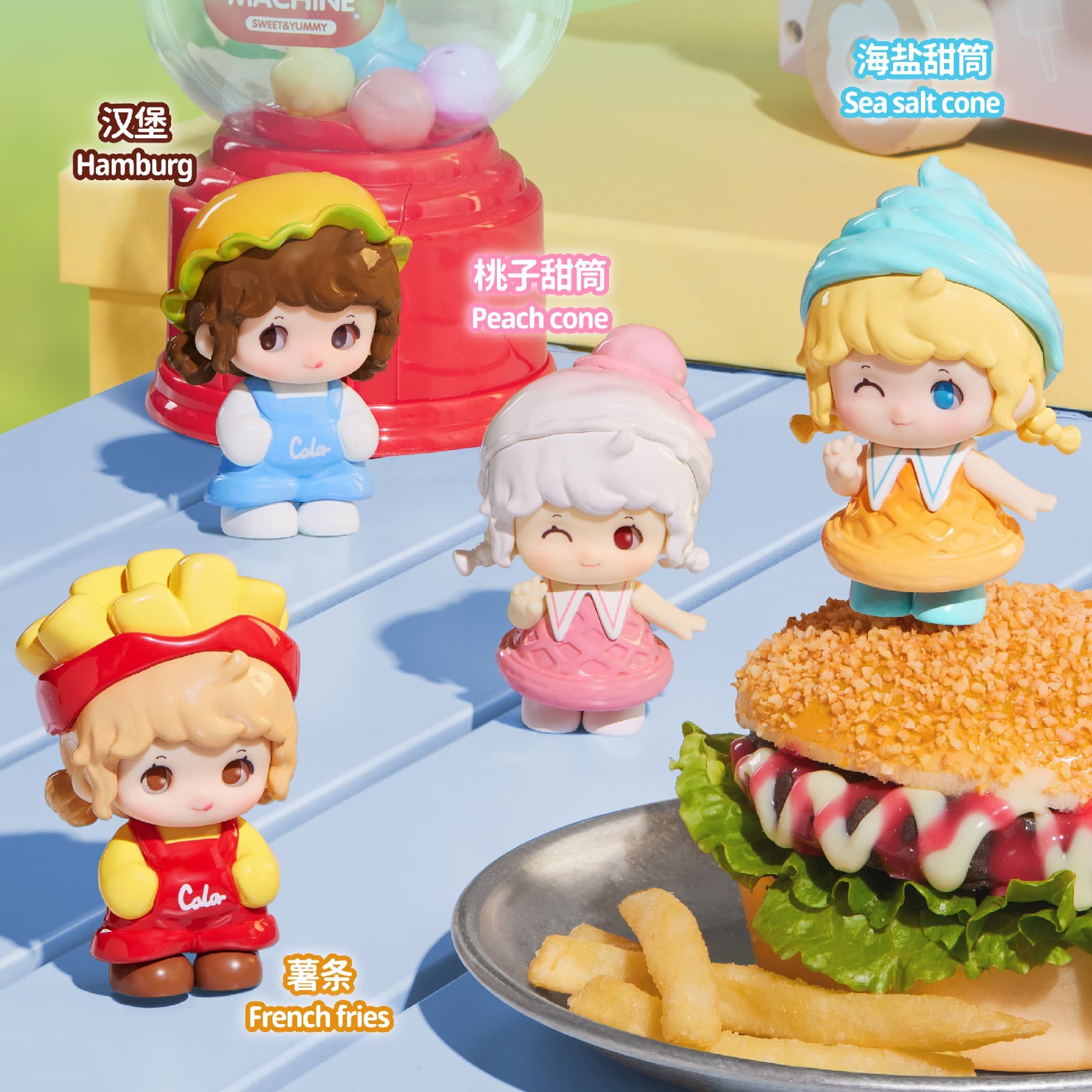 Calor Girl Desk Decoration Blind Box