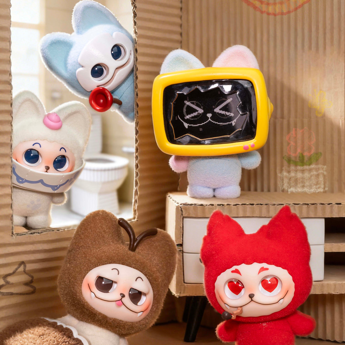 [FUNCINATING] GISMOW Hide And Seek Alliance Series Blind Box