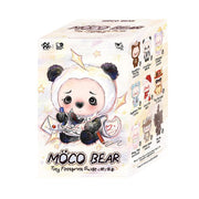 MOCO Bear Tiny Footprint Guide single blind box packaging in angled view