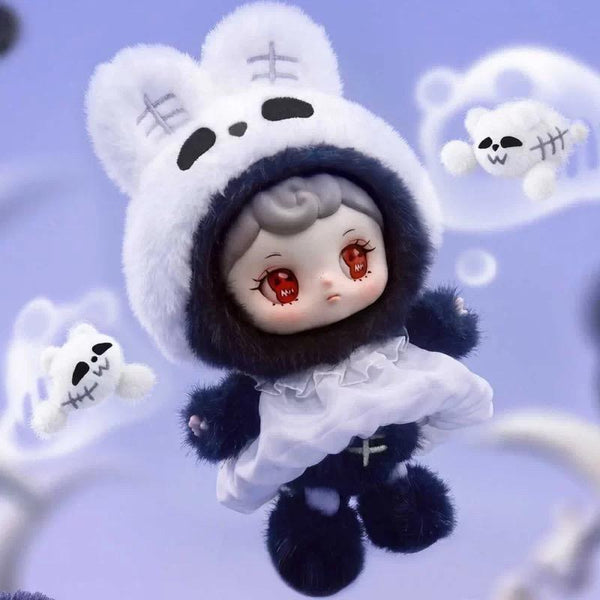 Tarti Skull Panda Tuncinate Vinyl Plush Charm