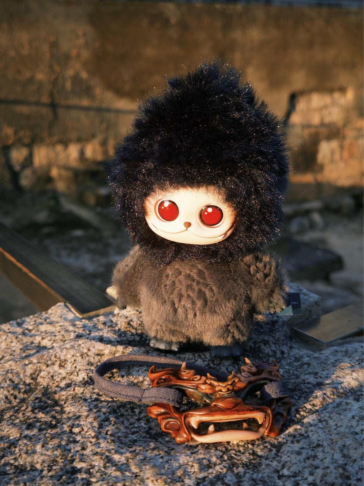 [FUNCINATING] Gismow x 《A Writer's Odyssey II》Little Black Dragon - Vinyl Plush Charm
