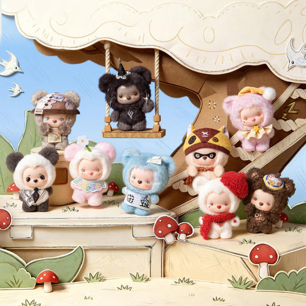 MOCO Bear Tiny Footprint Guide full lineup in front group view