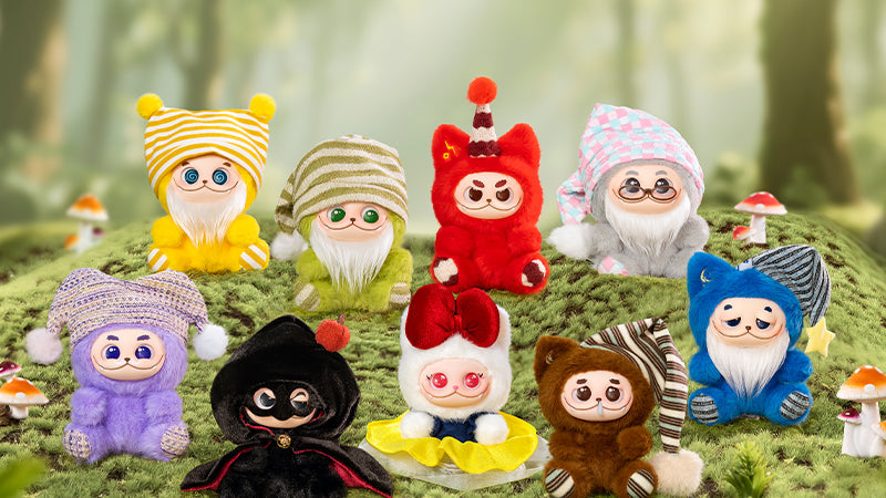 GISMOW Little Bean Bag League mini plush charms for stacking